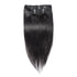 10 Stück 120 g Clip-In-Extensions für glattes Haar